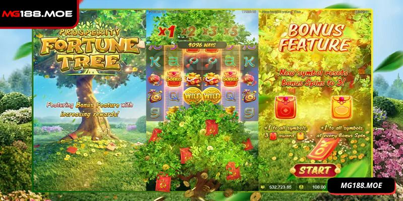 Cây Tài Vượng lấy cảm hứng từ hình ảnh cây tiền may mắn