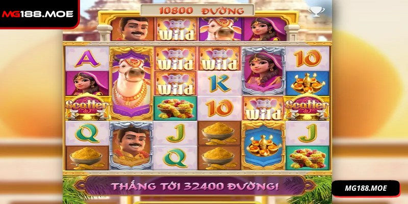 Kho Báu Ganesha - Huyền Thoại Vàng Rực Của Thần May Mắn 2 Wild được xem như chìa khóa vạn năng